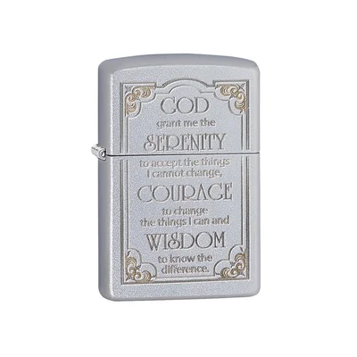 Zippo Lighter 28458 – Serenity Prayer