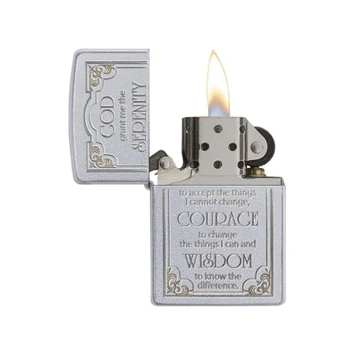 Zippo Lighter 28458 – Serenity Prayer