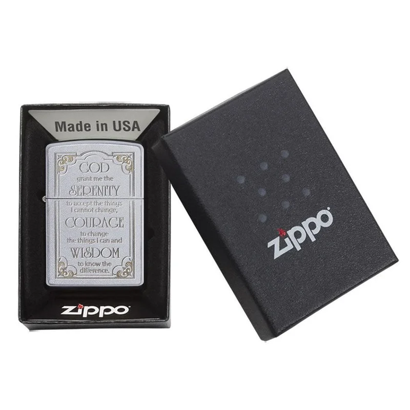 Zippo Lighter 28458 – Serenity Prayer