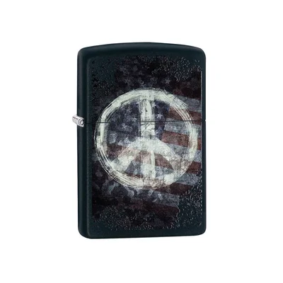 Zippo Lighter 28864 – Peace on Flag