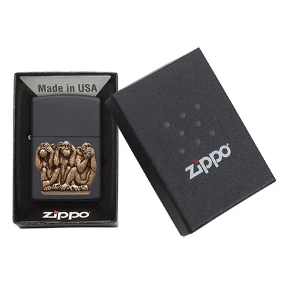 Zippo Lighter 29409 – Three monkeys