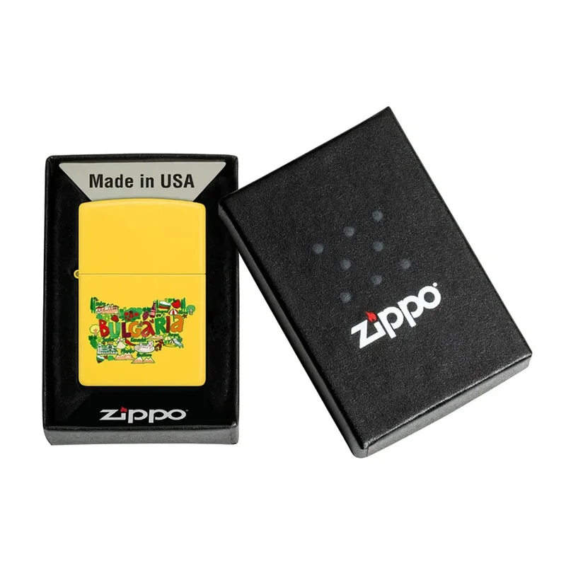 Zippo Запалка 46019-115823 - България, жълта