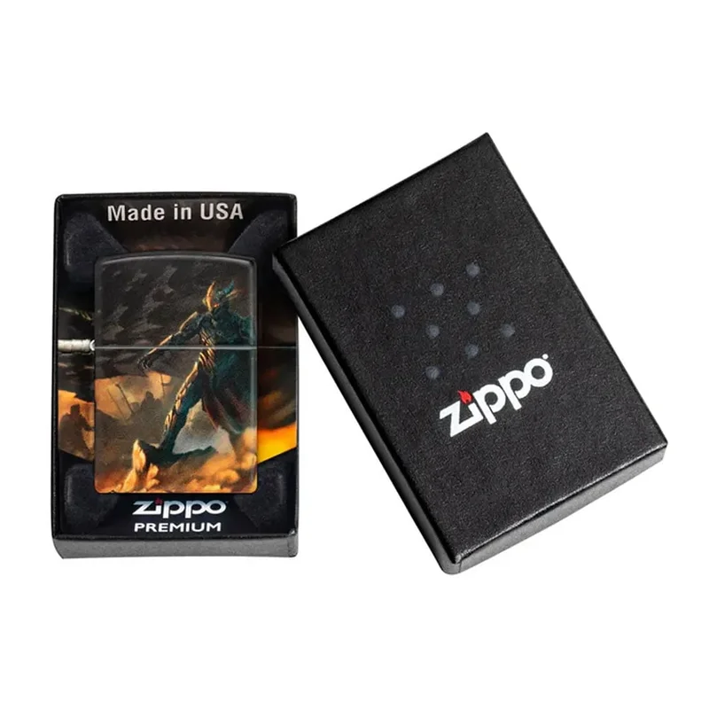 Zippo Lighter 46284 – Knight and Dragon