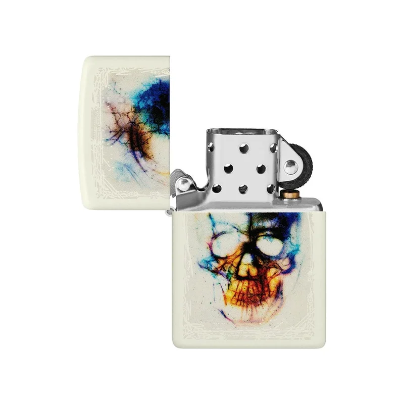 Zippo Lighter 48563 – Skull Print Design
