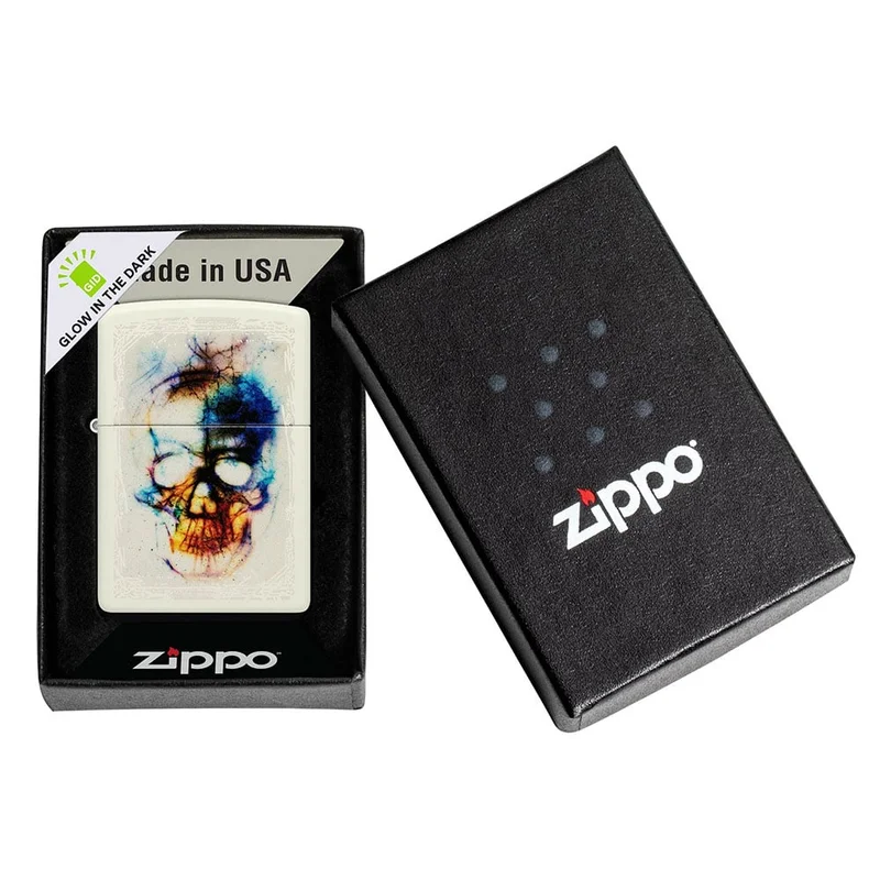 Zippo Lighter 48563 – Skull Print Design