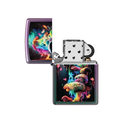 Zippo Lighter 48929 – Mushrooms Design