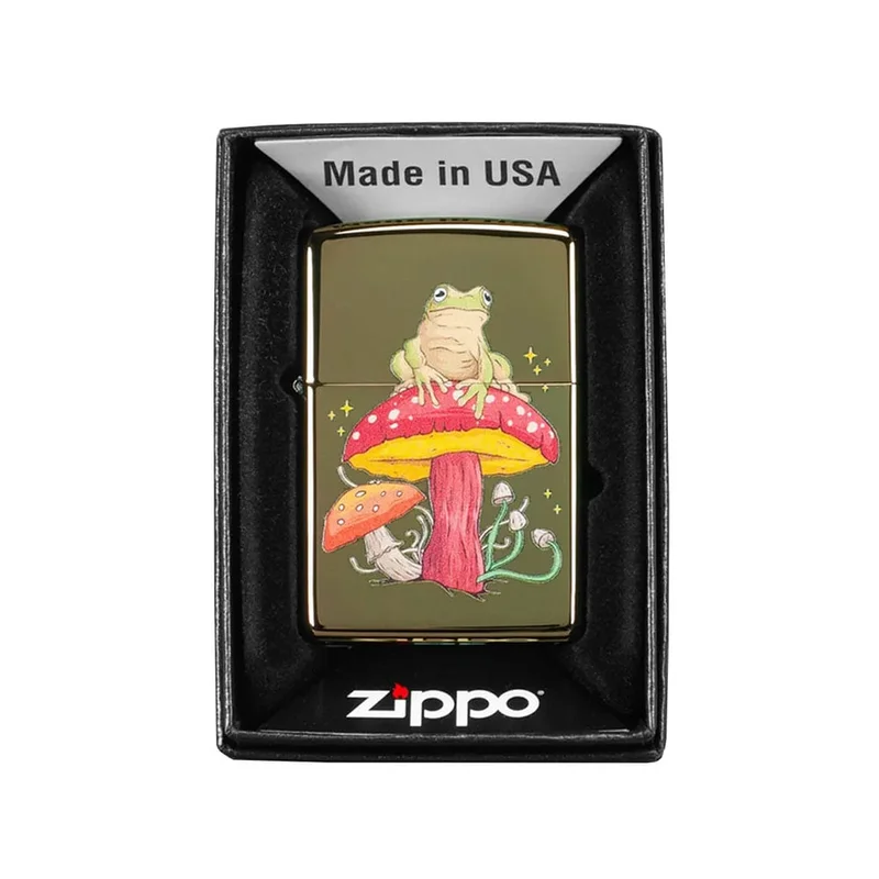 Zippo Lighter 48973 – Mystical Frog Design