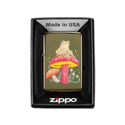Zippo Lighter 48973 – Mystical Frog Design