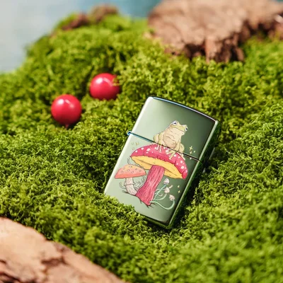 Zippo Lighter 48973 – Mystical Frog Design