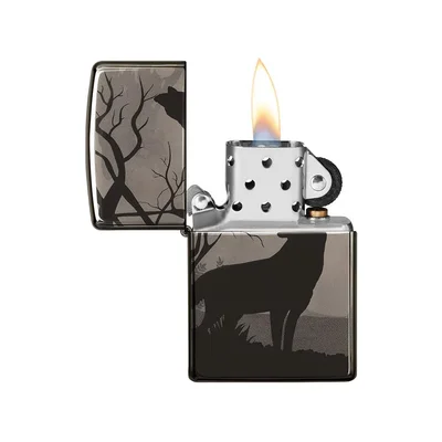 Zippo Lighter 49188 – Wolves Design