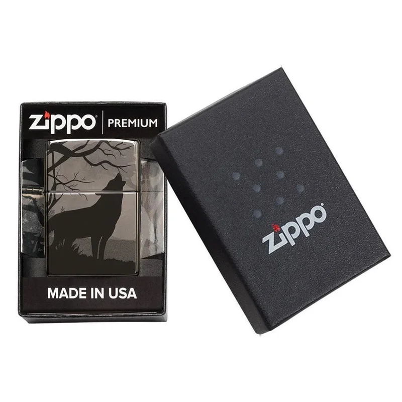 Zippo Lighter 49188 – Wolves Design