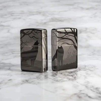 Zippo Lighter 49188 – Wolves Design