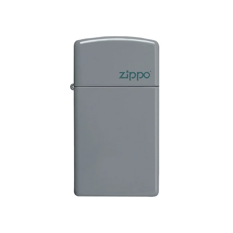 Zippo Lighter 49527ZL – Slim Flat Grey Matte