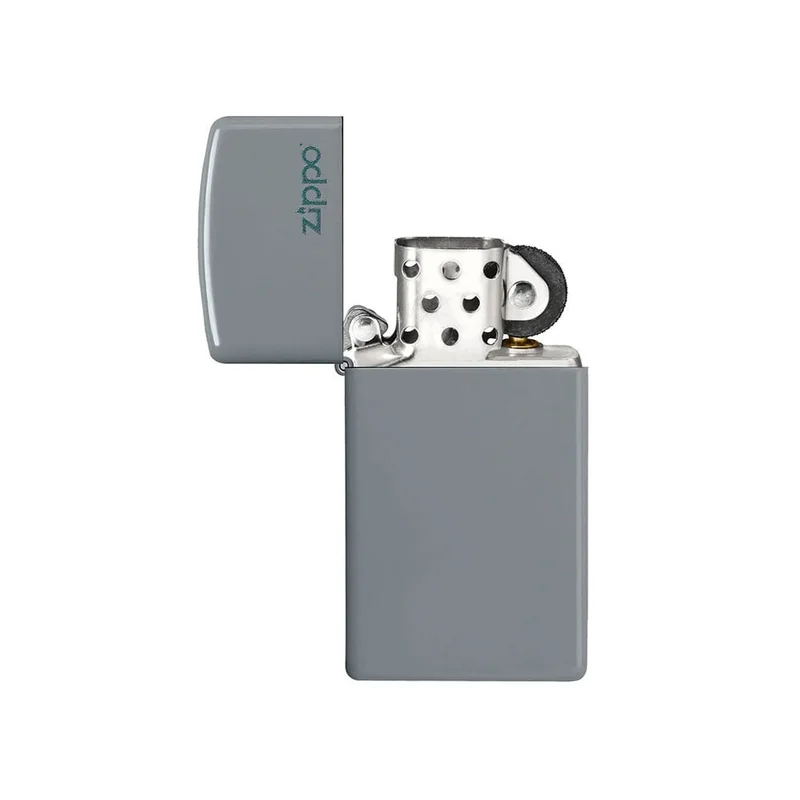 Zippo Lighter 49527ZL – Slim Flat Grey Matte