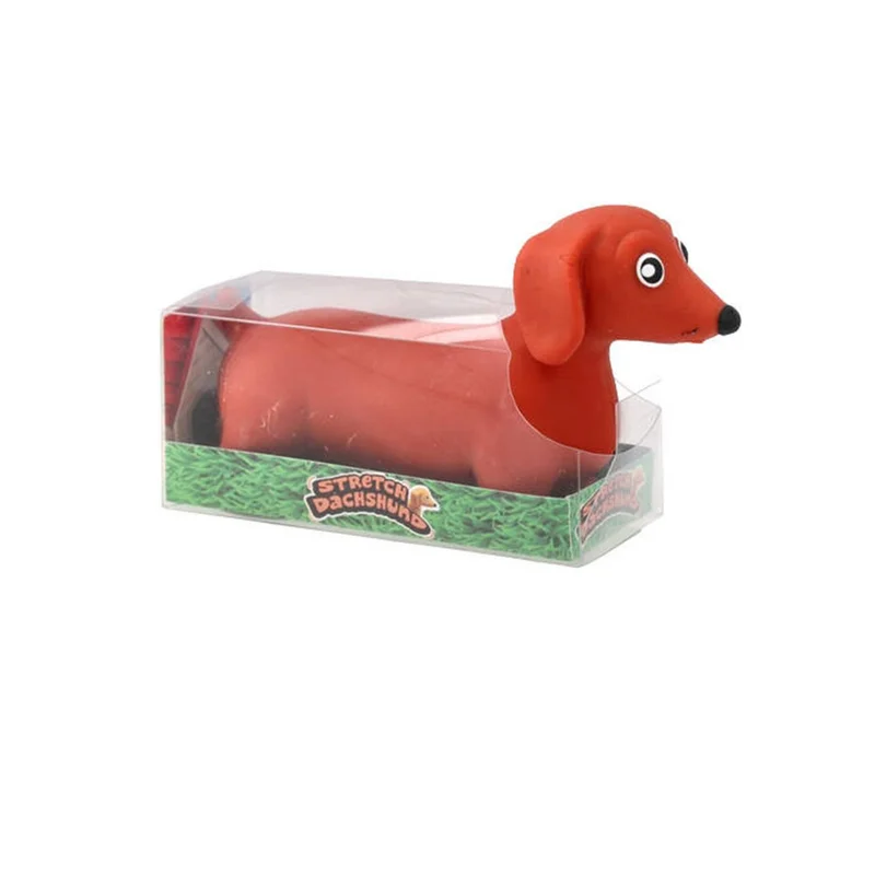 OZZO SQUEEZY ANTI-STRESS DACHSHUND DOG ASSORTED