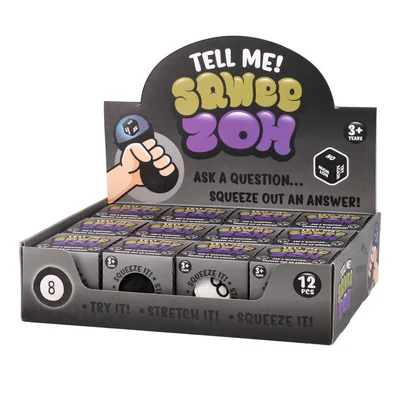 OZZO SQUEEZY ANTI-STRESS BALL 8 ASSORTED