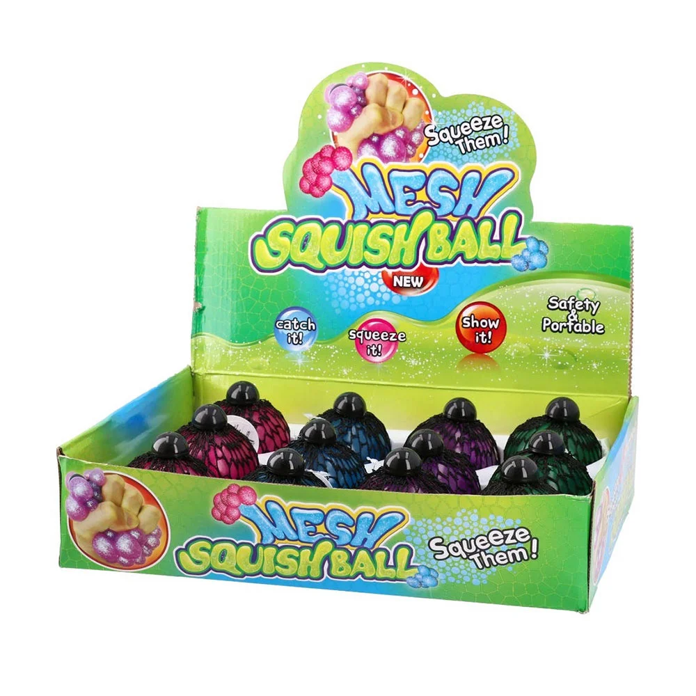 OZZO SQUEEZY LIGHT-UP ANTI-STRESS BALL ASSORTED