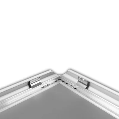 Snap frame, B1, 707 x 1000 mm, silver