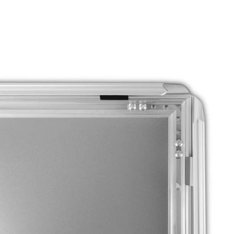 Snap frame, B1, 707 x 1000 mm, silver
