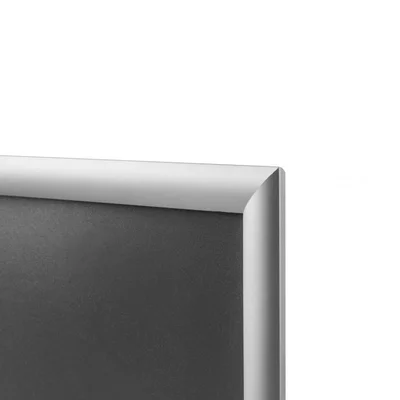 Snap frame, B1, 707 x 1000 mm, silver