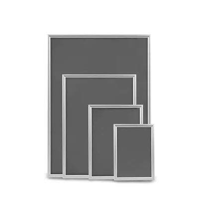 Snap frame, B1, 707 x 1000 mm, silver