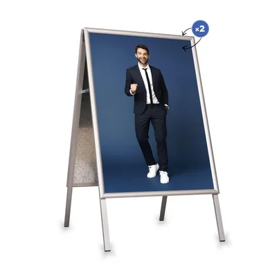 A-Board Aurora, B1, double-sided, 707 x 1000 mm