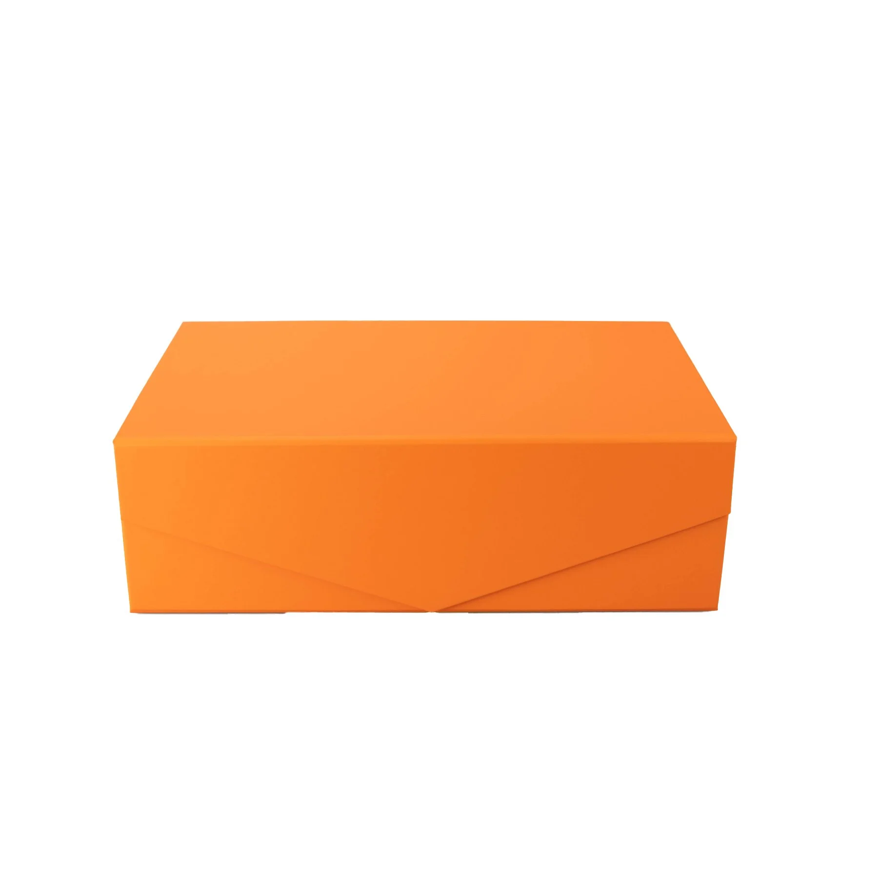Office 1 Box Matt, magnetic closure, foldable, 35 x 23 x 10 cm, orange