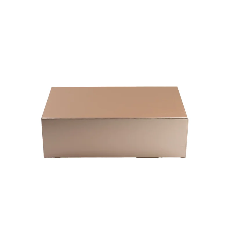 Office 1 Colorful box, magnetic closure, foldable, 35 x 20.5 x 11.3 cm, dusty pink