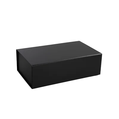 Office 1 Folding Box Colorful, with magnetic closure, 35 x 20.5 x 11.3 cm, black