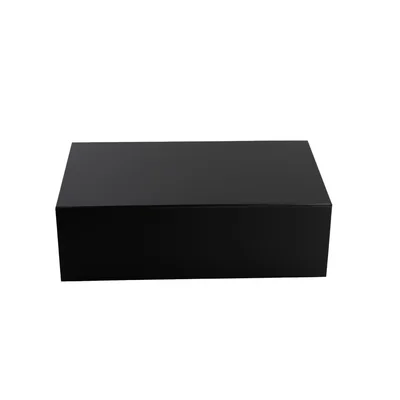 Office 1 Folding Box Colorful, with magnetic closure, 35 x 20.5 x 11.3 cm, black