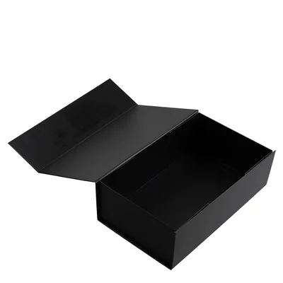 Office 1 Folding Box Colorful, with magnetic closure, 35 x 20.5 x 11.3 cm, black