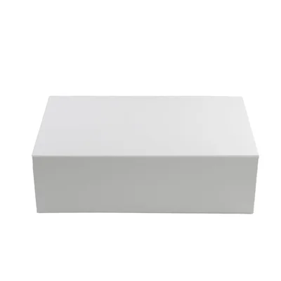 Office 1 Кутия Colorful, с магнитно затваряне, сгъваема, 35 х 20.5 х 11.3 cm, бяла