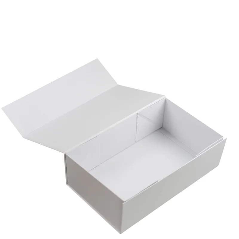 Office 1 Кутия Colorful, с магнитно затваряне, сгъваема, 35 х 20.5 х 11.3 cm, бяла