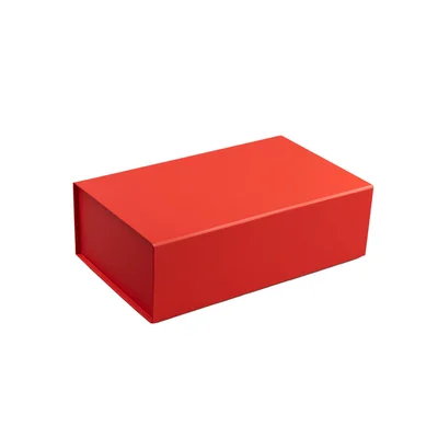 Office 1 Кутия Colorful, с магнитно затваряне, сгъваема, 35 х 20.5 х 11.3 cm, червена