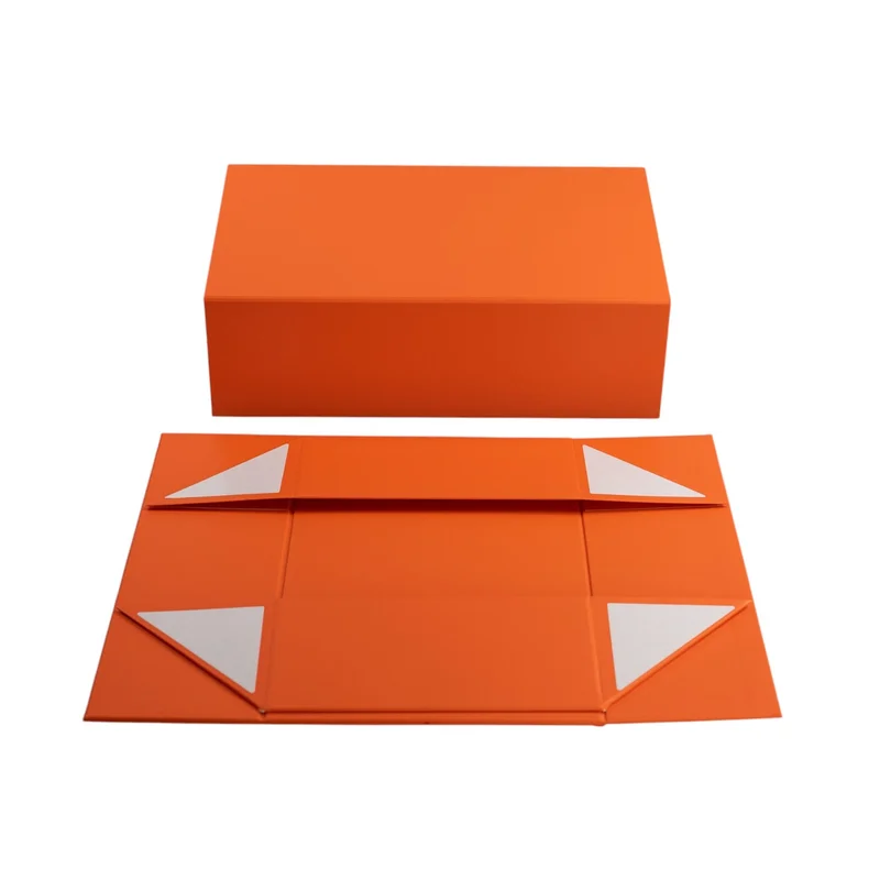 Office 1 Box Colorful, with magnetic closure, foldable, 35 x 20.5 x 11.3 cm, orange