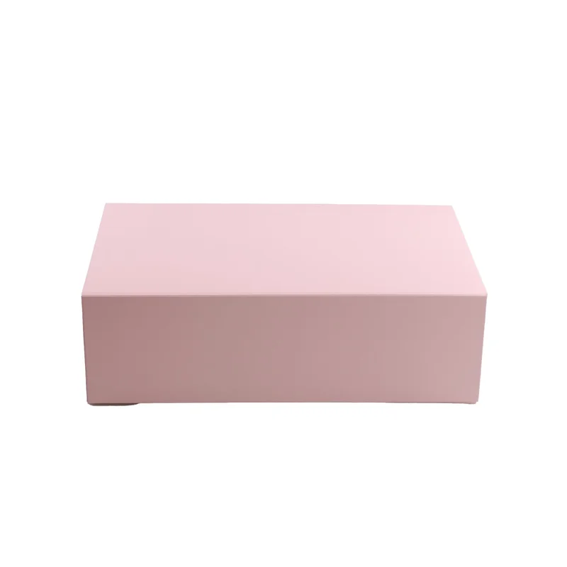 Office 1 Кутия Colorful, с магнитно затваряне, сгъваема, 35 х 20.5 х 11.3 cm, розова