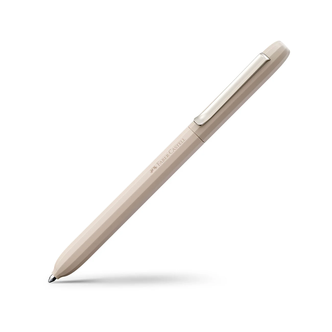 FABER-CASTELL AVORI XB BALLPOINT PEN WARM LIGHT BEIGE