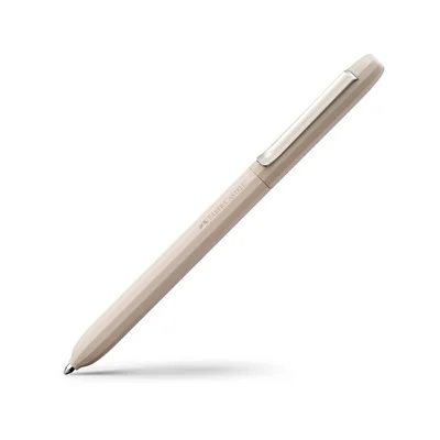 FABER-CASTELL AVORI XB BALLPOINT PEN WARM LIGHT BEIGE