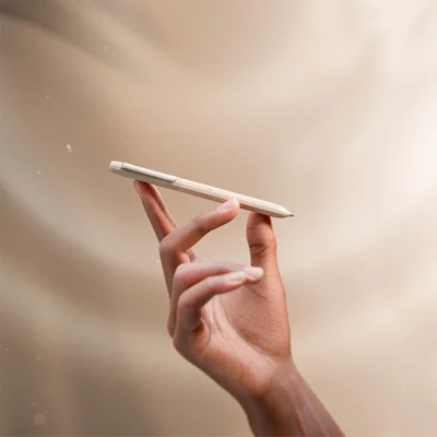 FABER-CASTELL AVORI XB BALLPOINT PEN WARM LIGHT BEIGE