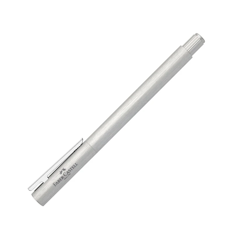 Faber-Castell Писалка Neo, M, сребърен блясък
