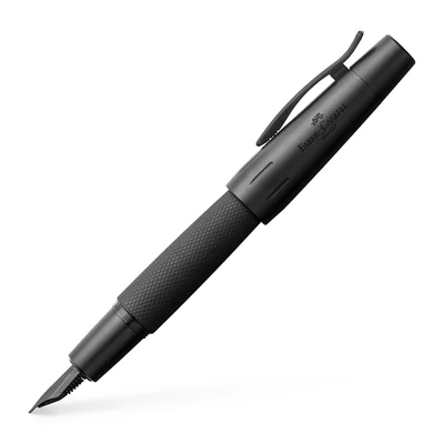 Faber-Castell Fountain pen E-motion Pure Black, M, black