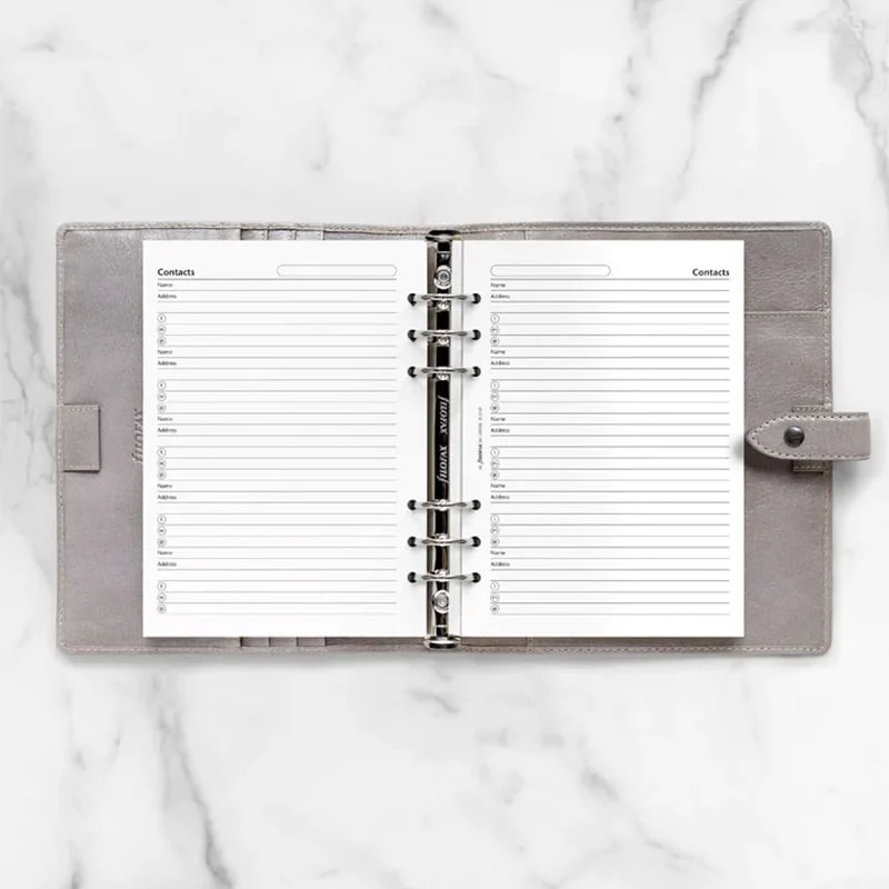 Filofax Organizer Refill, A5, names, addresses & phones