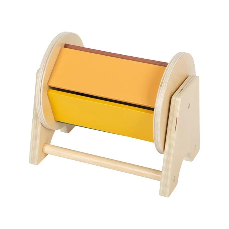 Small Foot Montessori Drum, rotating, wooden