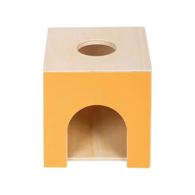 Small Foot Montessori Box, wooden, with colored balls