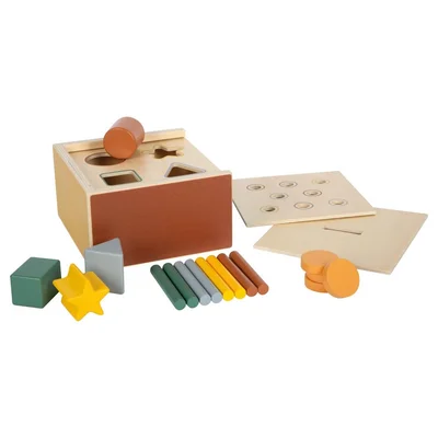 Small Foot Montessori Sorter, with geometric figures