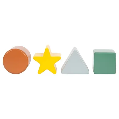 Small Foot Montessori Sorter, with geometric figures