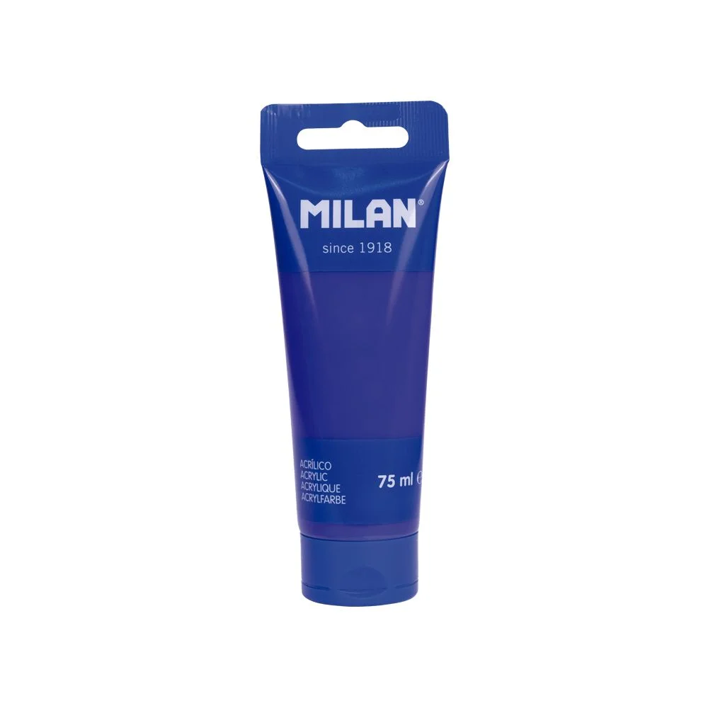 Milan Acrylic paint, dark blue, 75 ml