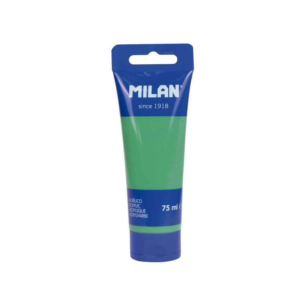 Milan Acrylic paint, green, 75 ml