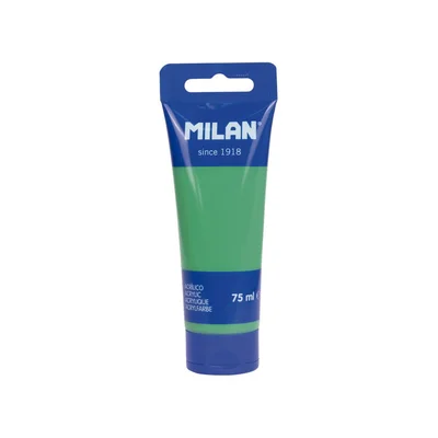 Milan Acrylic paint, green, 75 ml