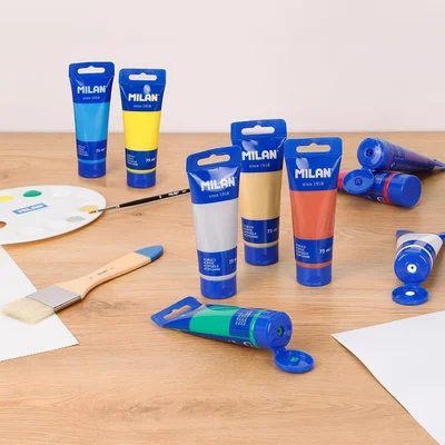 Milan Acrylic paint, green, 75 ml